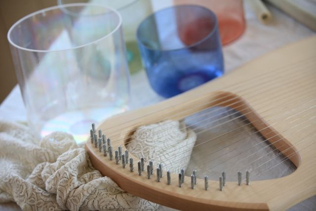 当サロンでの不眠症ケア：音浴